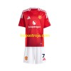 Billiga Fotbollströjor Manchester United Cristiano Ronaldo 7 Barn Hemma tröja 2024/25 Kortärmad
